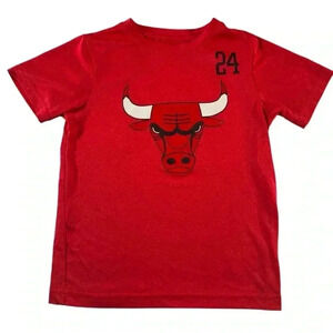 Chicago Bulls NBA Youth Boys XS 4/5 Markkanen Red T-Shirt